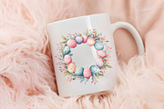 Pastel Pink Easter Watercolor Png, an Illustration by RobertsArt (Thumbnail 5 of 7)