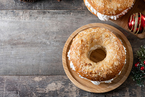 Traditional Spanish Roscón de Reyes, a Food & Drink Photo by etorres69