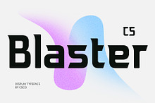 CS Blaster – Techno Font