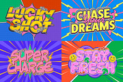 Retro Comic Pop Text Effect, a Layer Style Add-On by Matsero (Thumbnail 3 of 4)