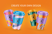Reusable Coffee Cups Mockup, a Cups & Container Mockup by ShooShooShop (Thumbnail 4 of 5)