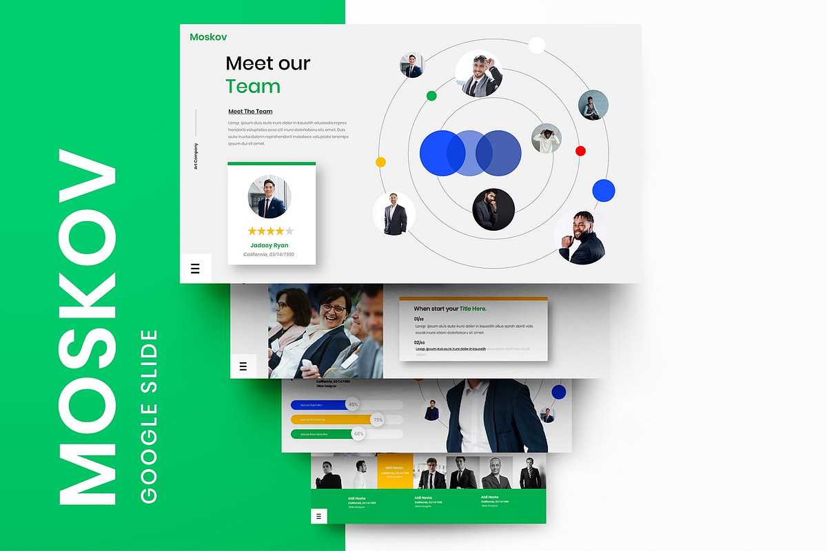 Moskov - Business Google Slide Templ, a Presentation Template by Dens Creative Studio (Photo 1 of 6)