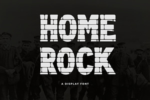 HOMEROCK FONT