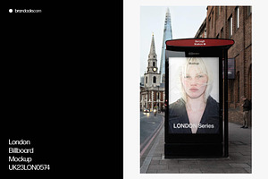 London Poster Mockup, UK23LON0574