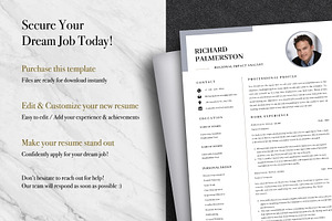 Executive CV Template Pack Canva