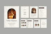 Elegant Wedding Program A5, a Templates & Theme by studiogstock (Thumbnail 1 of 5)
