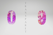 Pink Glitter Alphabet Letters, a Graphic by tahananeart (Thumbnail 3 of 3)