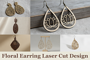 Botanical Earring SVG Set, a Graphic by musafir_fashion (Thumbnail 1 of 11)