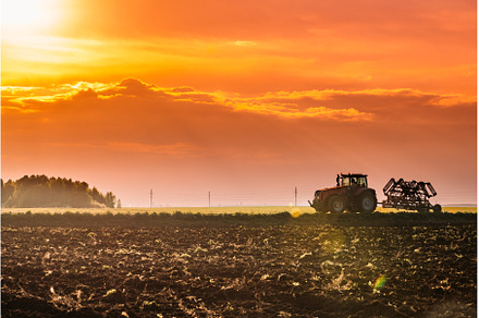 Tractor On Road In Spring Season, a Nature Photo by Our Amazing World
