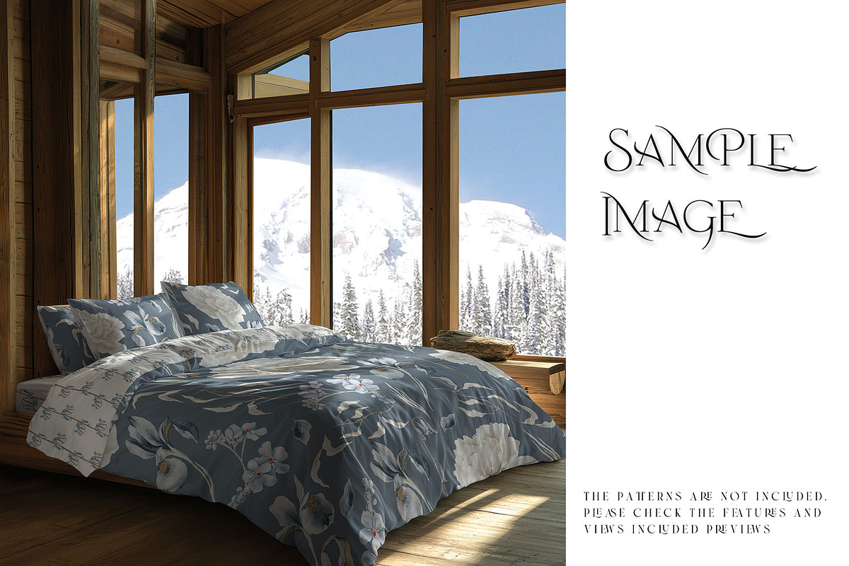 Chalet Bedding Mockups, a Product Mockup by mock-ups (Photo 8 of 12)