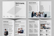White Paper Template, a Brochure Template by ContestDesign (Thumbnail 2 of 3)