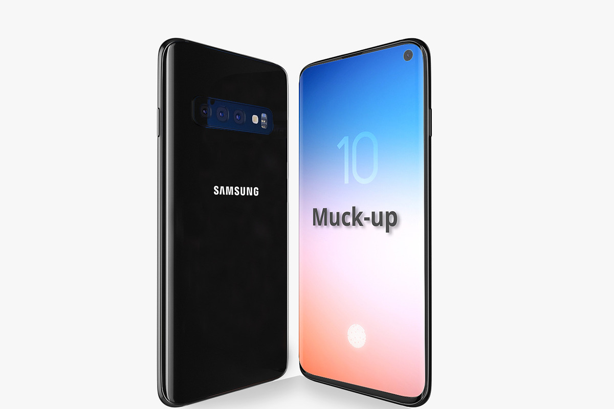 Samsung galaxy s10 Muck-up, an iPad Mockup by Proshanta Sarker (Photo 7 of 10)