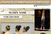 Gymnastics Gold Memory Mate Template, a Poster Template by Brenda Avila Designs (Thumbnail 1 of 2)