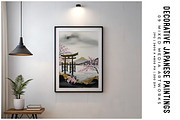 Decorative Japanese Paintings, a Decorative Illustration by Digital Art Creations (Thumbnail 4 of 7)