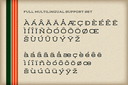 Falcon SR, a Serif Font by Foundry73 (Thumbnail 5 of 6)