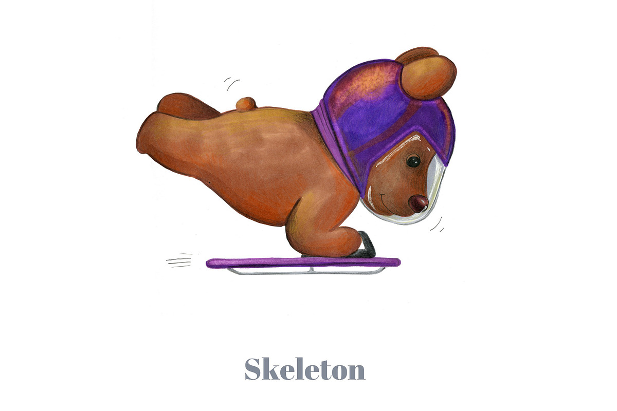 Olympic Games, animal sportsmen, an Animal Illustration by fiolika (Photo 12 of 14)