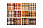12 Fall Tartans Digital Papers, a Pattern Graphic by NorthWindPixels (Thumbnail 3 of 4)