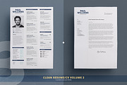 Resume/Cv Bundle - Clean Collection, a Resume Template by TheResumeCreator (Thumbnail 4 of 10)