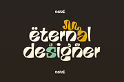 Bright Star, a Font by nurrontype (Thumbnail 5 of 12)
