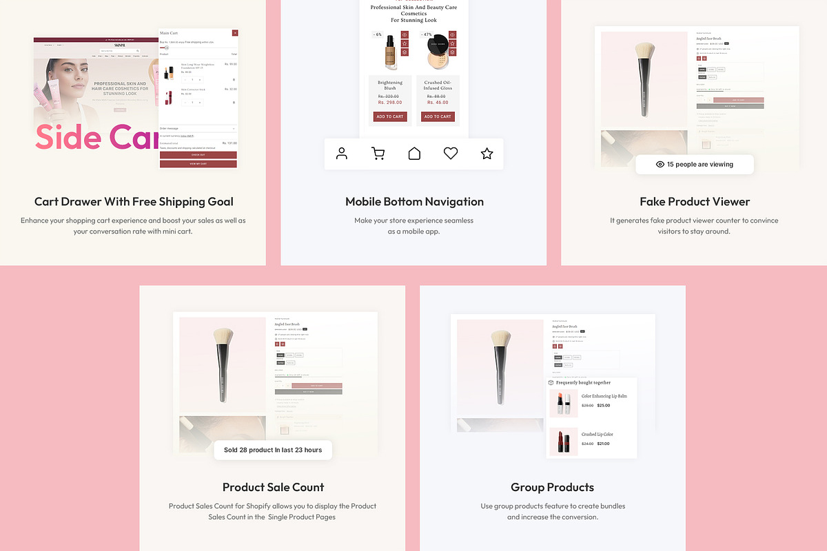 Skincare Shopify Theme, a Shopify Template by LogicGo Shopify Experts (Photo 6 of 8)