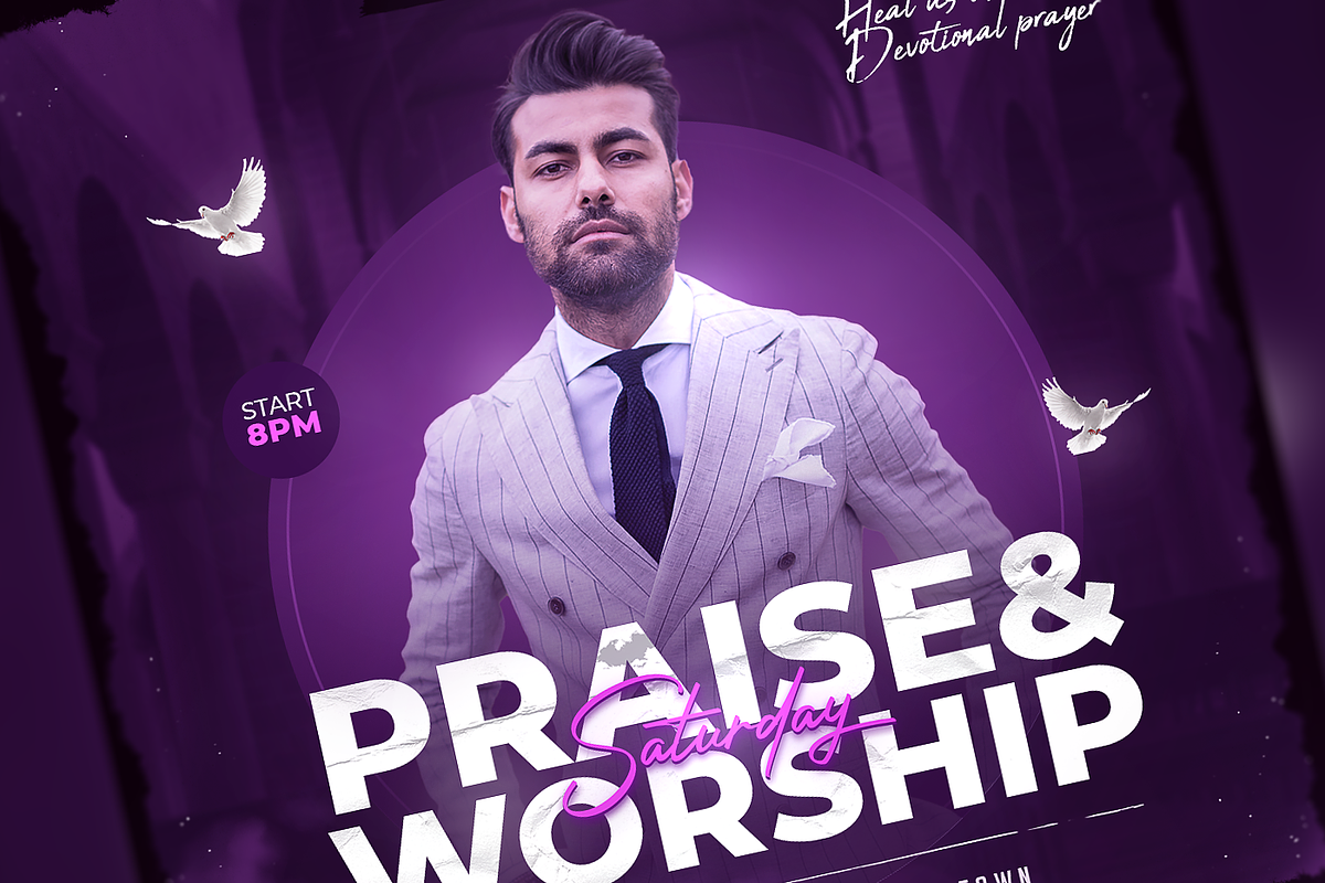 Church Flyer Template, a Poster Template by FLYERHIVE (Photo 3 of 3)