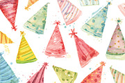 watercolor birthday watercolor birth, an Illustration by Creativeshirt (Thumbnail 10 of 16)