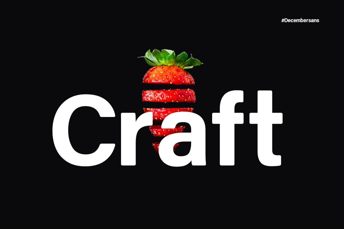 December - Modern Typeface preview 2