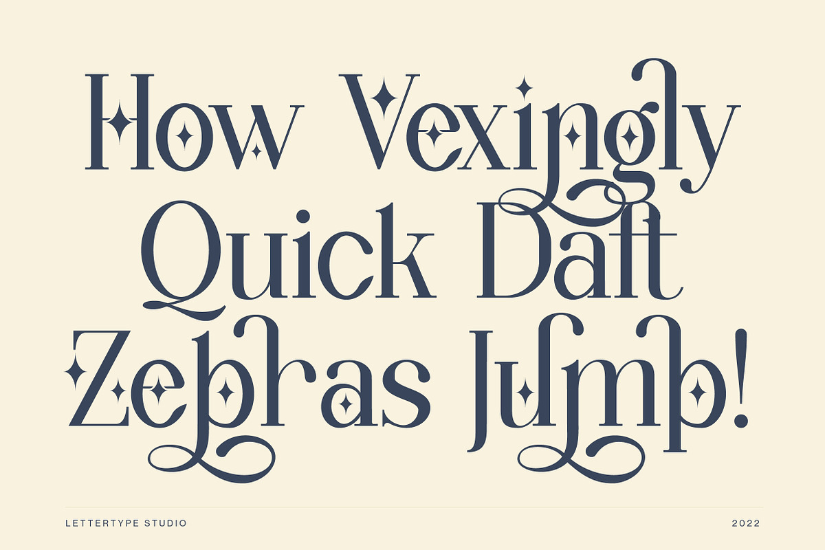 Wondernesia Nostalgic & Modern Serif, a Serif Font by Lettertype Studio (Photo 7 of 15)
