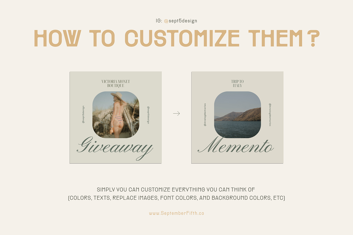 Small Business Social Media CANVA+PS, a Social Media Template by September 5th (Photo 20 of 24)