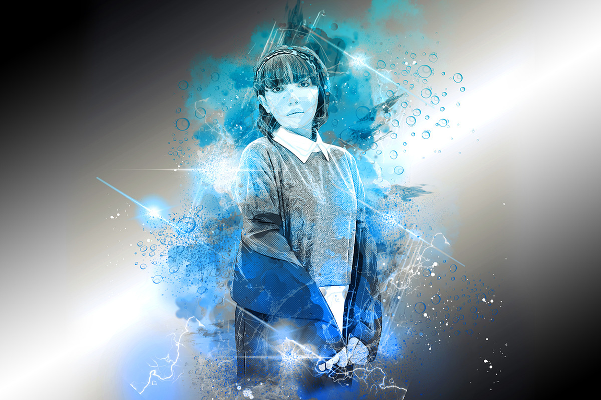 Watercolor Artist Photoshop Action, an Action Add-On by Studio Retouch