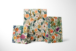 Hand-drawn Floral Patterns