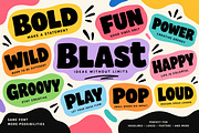 Knox Blast, a Script Font by Wow Magic (Thumbnail 3 of 4)