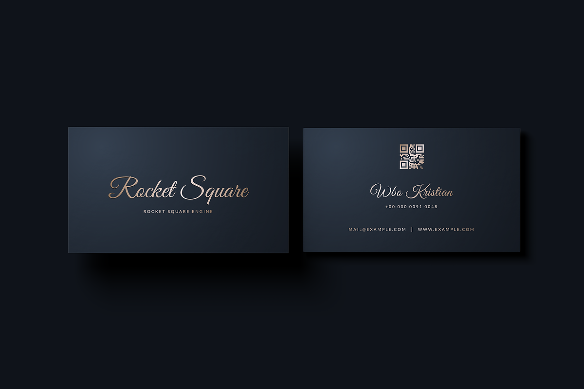 5 in 1 Luxury Business Card, a Business Card Template by Ctrl space studio (Photo 2 of 5)