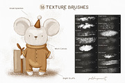 Procreate Brushes & Canvas Funny Art, a Brush Add-On by polikarpovaart (Thumbnail 6 of 13)