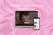 Luxury Link in bio website template, a Landing Page Template by My Template Studio (Thumbnail 9 of 12)