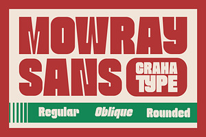 Mowray - Sans Display