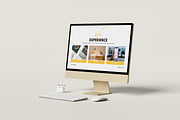 iMac Screen Mockup, a Mac Mockup by graphicstory (Thumbnail 1 of 9)