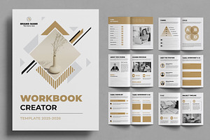 Workbook Creator Template, a Brochure Template by ContestDesign