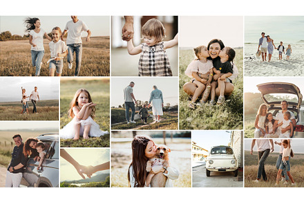 Mood board Template Layout preview 7