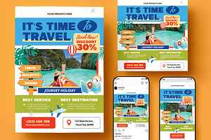 Travel Flyer, a Flyer Template by Creativestoree