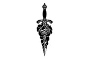 Ornamental Dagger Silhouette Bundle, an Object Illustration by Gaye Art (Thumbnail 6 of 31)