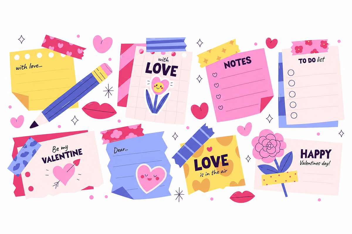 Cute Notes & Planner Illustrations, an Education Illustration by Anna Studio (Photo 11 of 11)