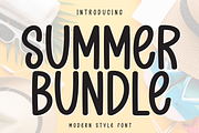 Summer Bundle | Script Font, a Script Font by Scratchones (Thumbnail 1 of 8)