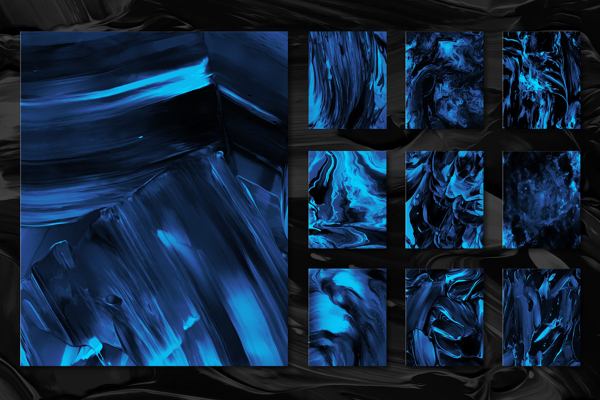 Flow Bundle—300 fluid paint textures, a Texture Graphic by Chroma Supply (Photo 21 of 34)