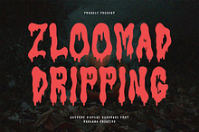 Zloomad Dripping Display Font