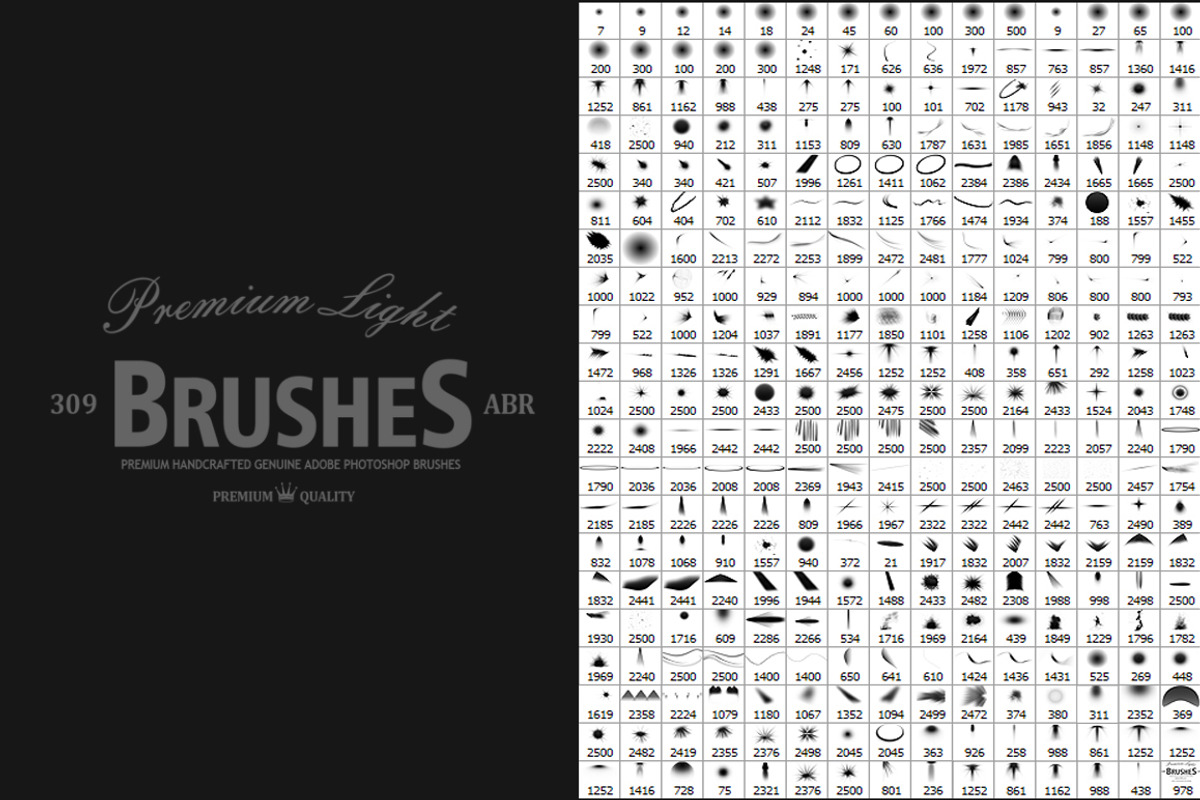 309 Photoshop Light Effect Brushes, a Brush Add-On by Premium Adobe Add-Ons (Photo 3 of 4)