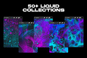 Procreate Liquid Brushes, a Brush Add-On by Nurmiftah (Thumbnail 3 of 6)