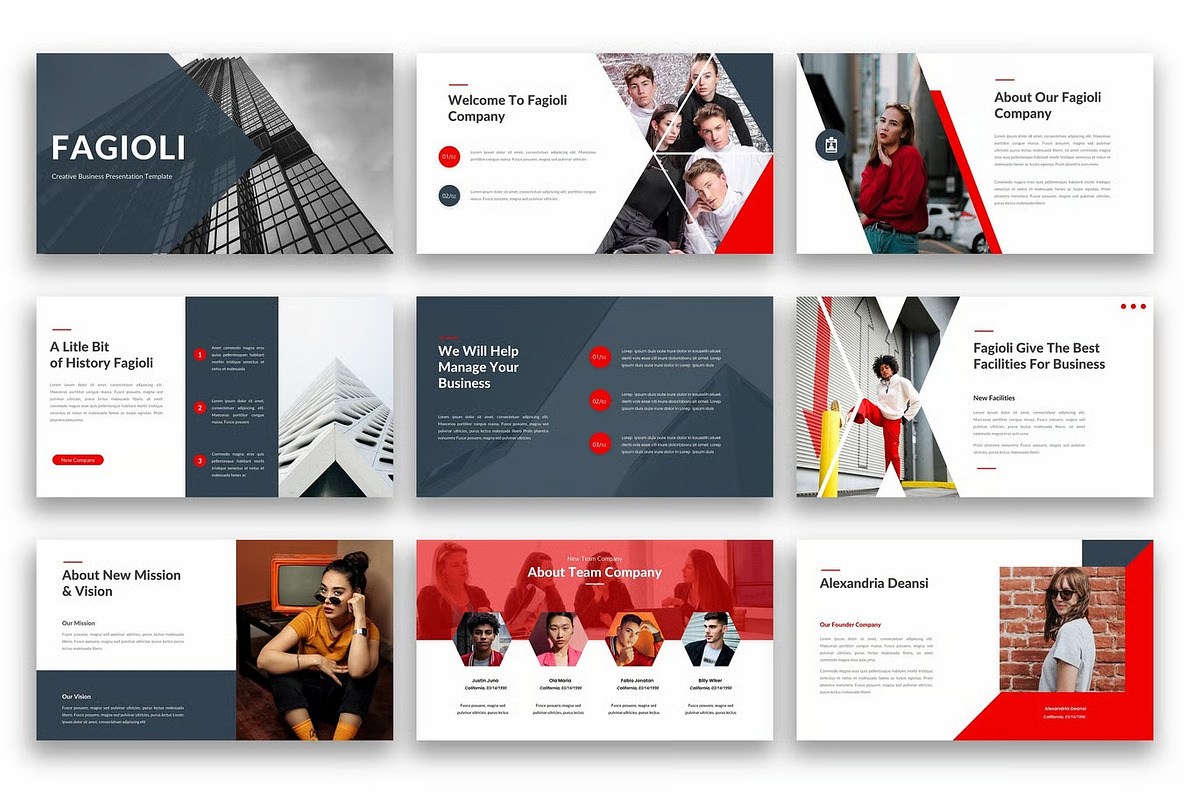 Fagioli – Business Keynote Template, a Presentation Template by kreatifreya (Photo 2 of 5)