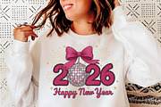 Happy New Year 2026 Crochet Yarn PNG, an Illustration by SinaCreation (Thumbnail 3 of 11)