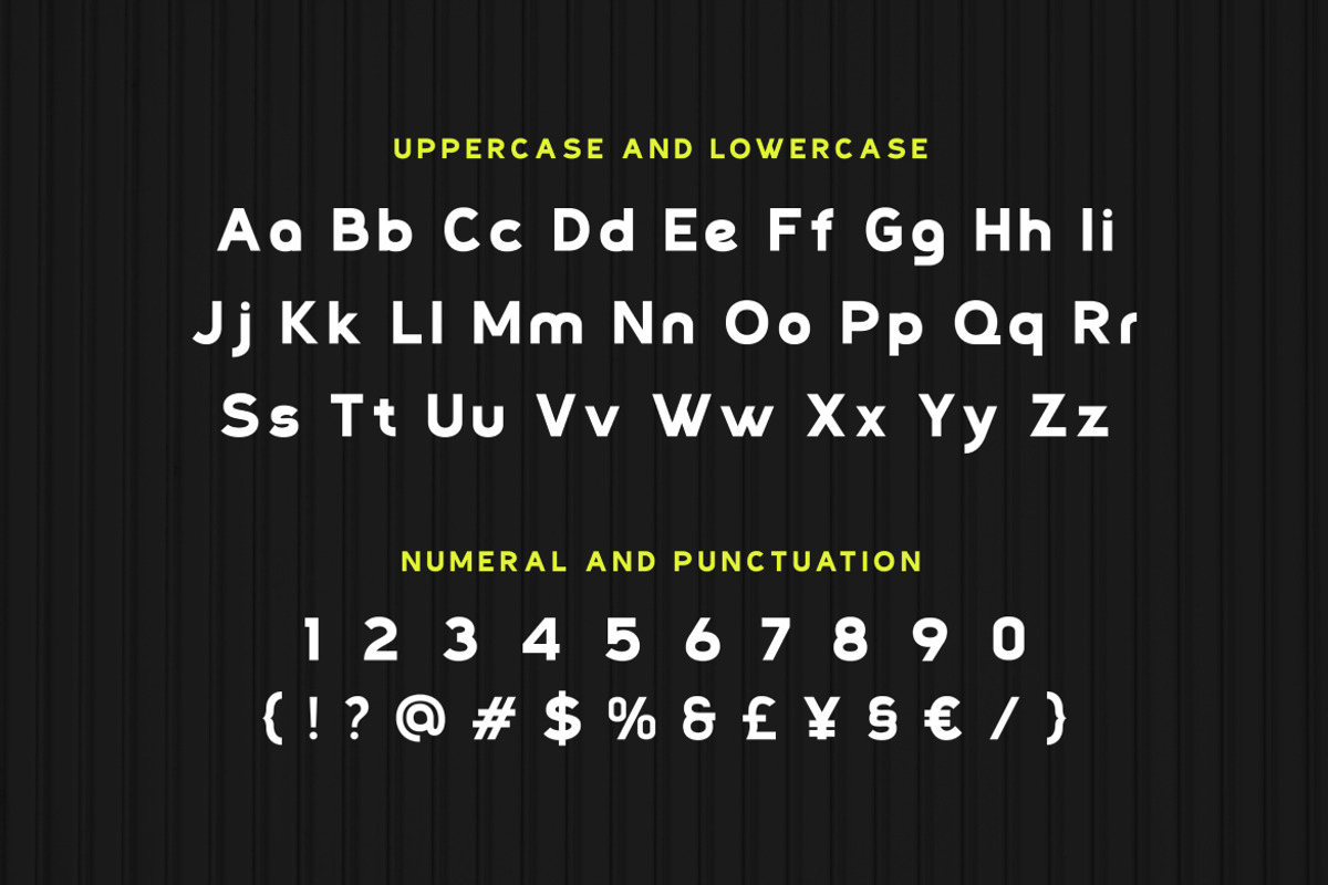 Gormica Geometric Sans Serif Font, a Sans Serif Font by Vadovastd (Photo 2 of 7)